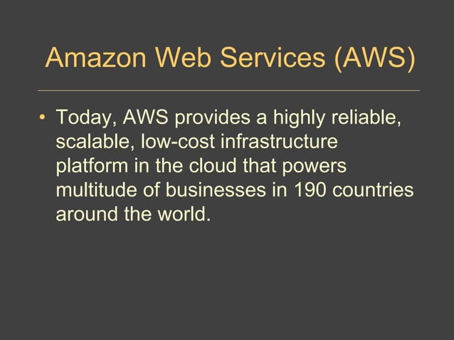 Aws image recognition | PPT