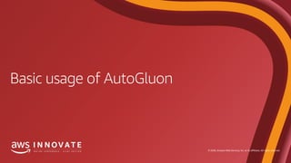 © 2020, Amazon Web Services, Inc. or its affiliates. All rights reserved.
 