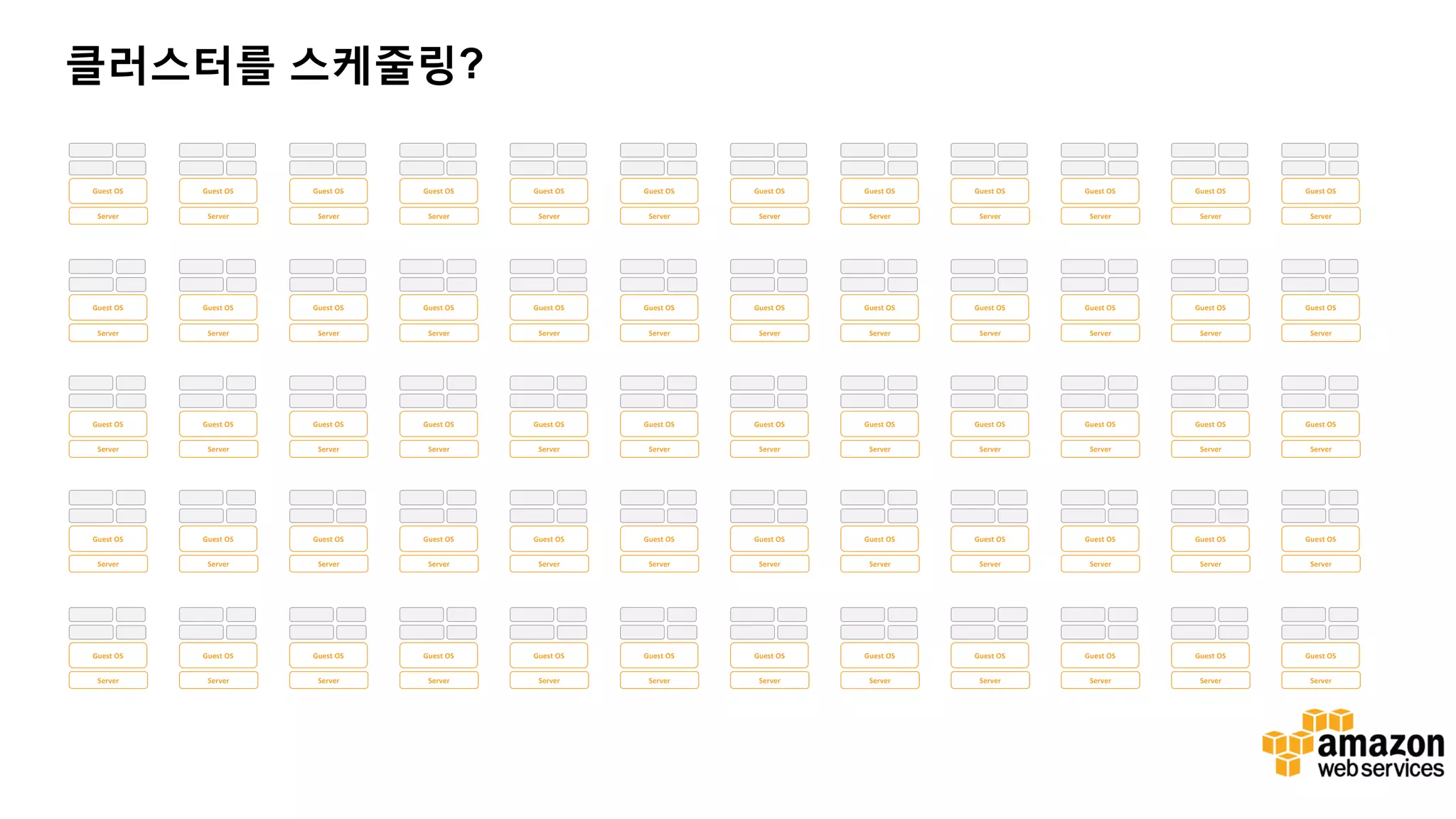 클러스터를 스케줄링? Server Guest OS Server Guest OS Server Guest OS Server Guest OS Server Guest OS Server Guest OS Server Guest OS Server Guest OS Server Guest OS Server Guest OS Server Guest OS Server Guest OS Server Guest OS Server Guest OS Server Guest OS Server Guest OS Server Guest OS Server Guest OS Server Guest OS Server Guest OS Server Guest OS Server Guest OS Server Guest OS Server Guest OS Server Guest OS Server Guest OS Server Guest OS Server Guest OS Server Guest OS Server Guest OS Server Guest OS Server Guest OS Server Guest OS Server Guest OS Server Guest OS Server Guest OS Server Guest OS Server Guest OS Server Guest OS Server Guest OS Server Guest OS Server Guest OS Server Guest OS Server Guest OS Server Guest OS Server Guest OS Server Guest OS Server Guest OS Server Guest OS Server Guest OS Server Guest OS Server Guest OS Server Guest OS Server Guest OS Server Guest OS Server Guest OS Server Guest OS Server Guest OS Server Guest OS Server Guest OS 