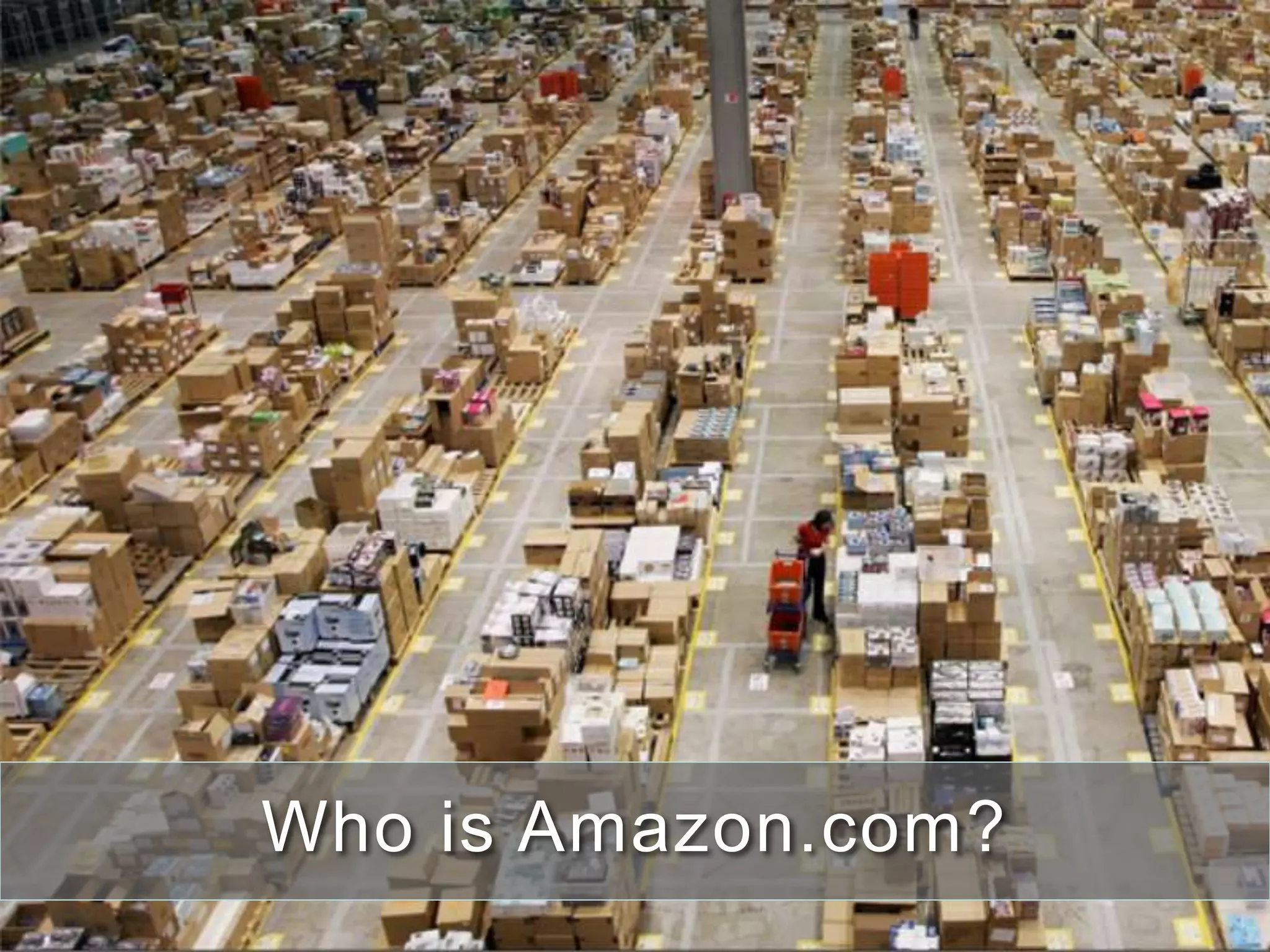 Who is Amazon.com?
 