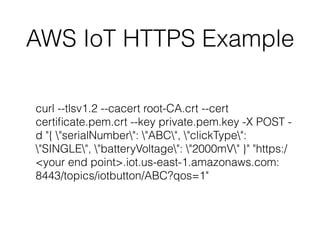 An Intro to AWS IoT | PDF