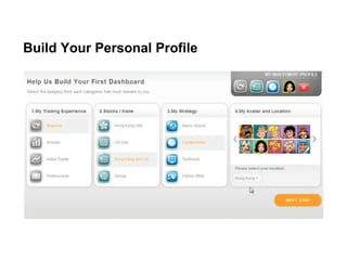 Build Your Personal Profile
 