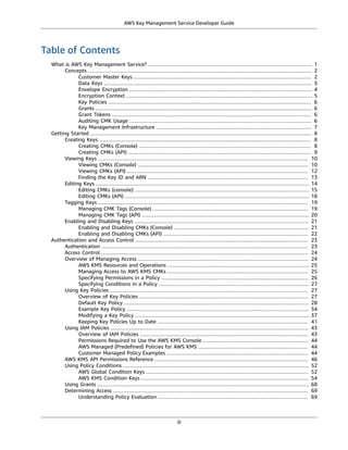 Aws key kms dg | PDF