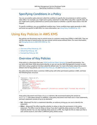 Aws key kms dg | PDF