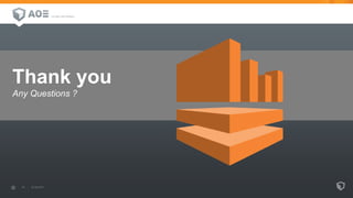 Thank you
Any Questions ?
 