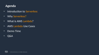 AWS Lambda for cloud computing lecture.pptx