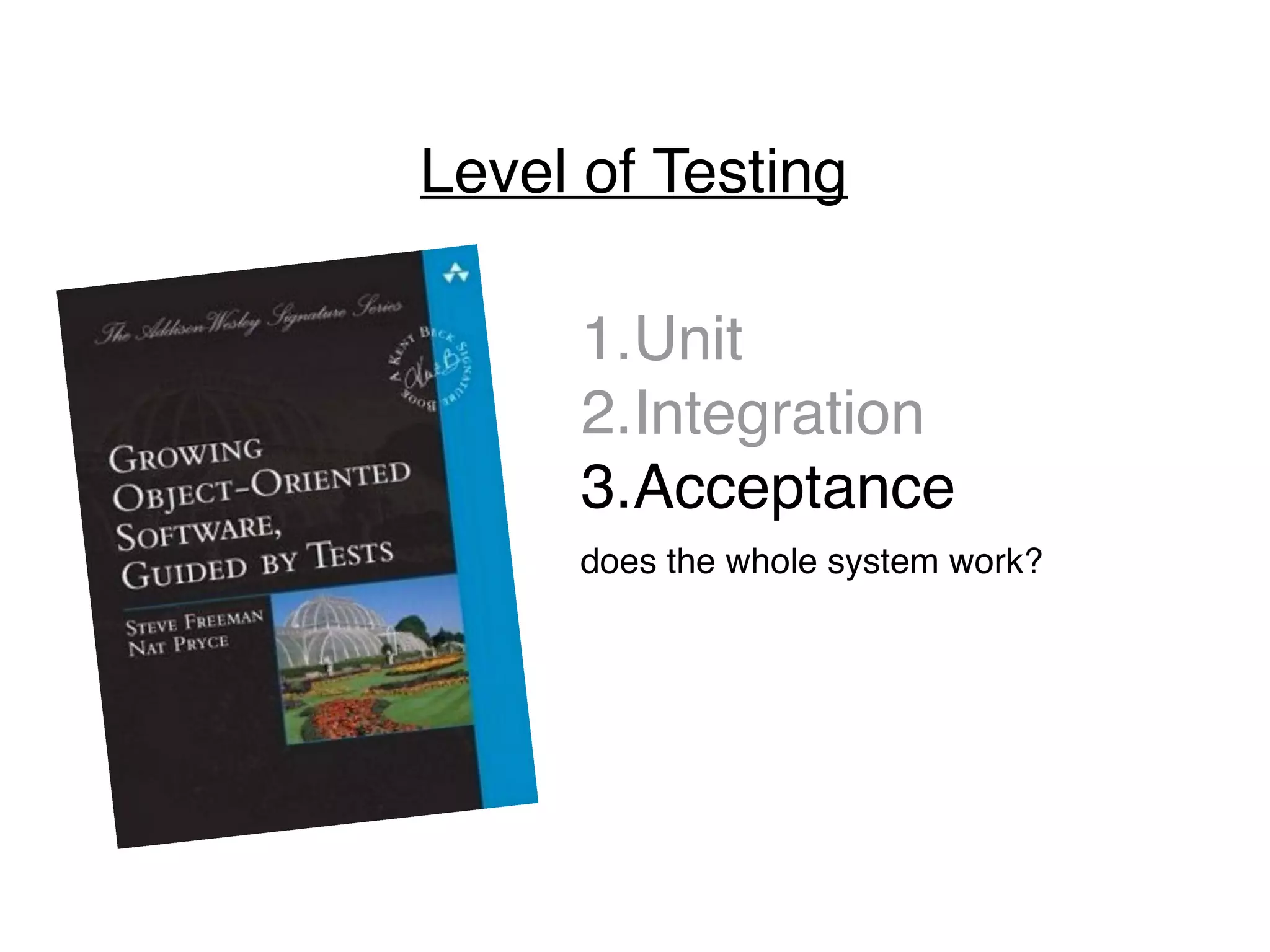 handler
test by invoking
the handler
 