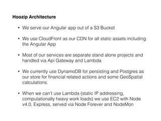 AWS Lambda Presentation (Tech Talk DC) | PDF
