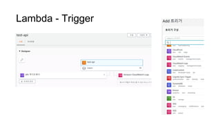 Lambda - Trigger
 