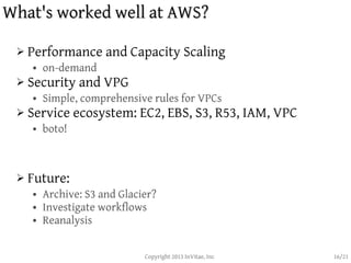 AWS Life Sciences | PDF | Cloud Computing | Internet