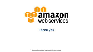 ©Amazon.com, Inc. and its affiliates. All rights reserved.
Thank you
 