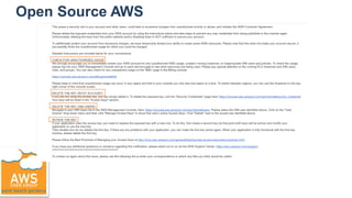 Open Source AWS
 