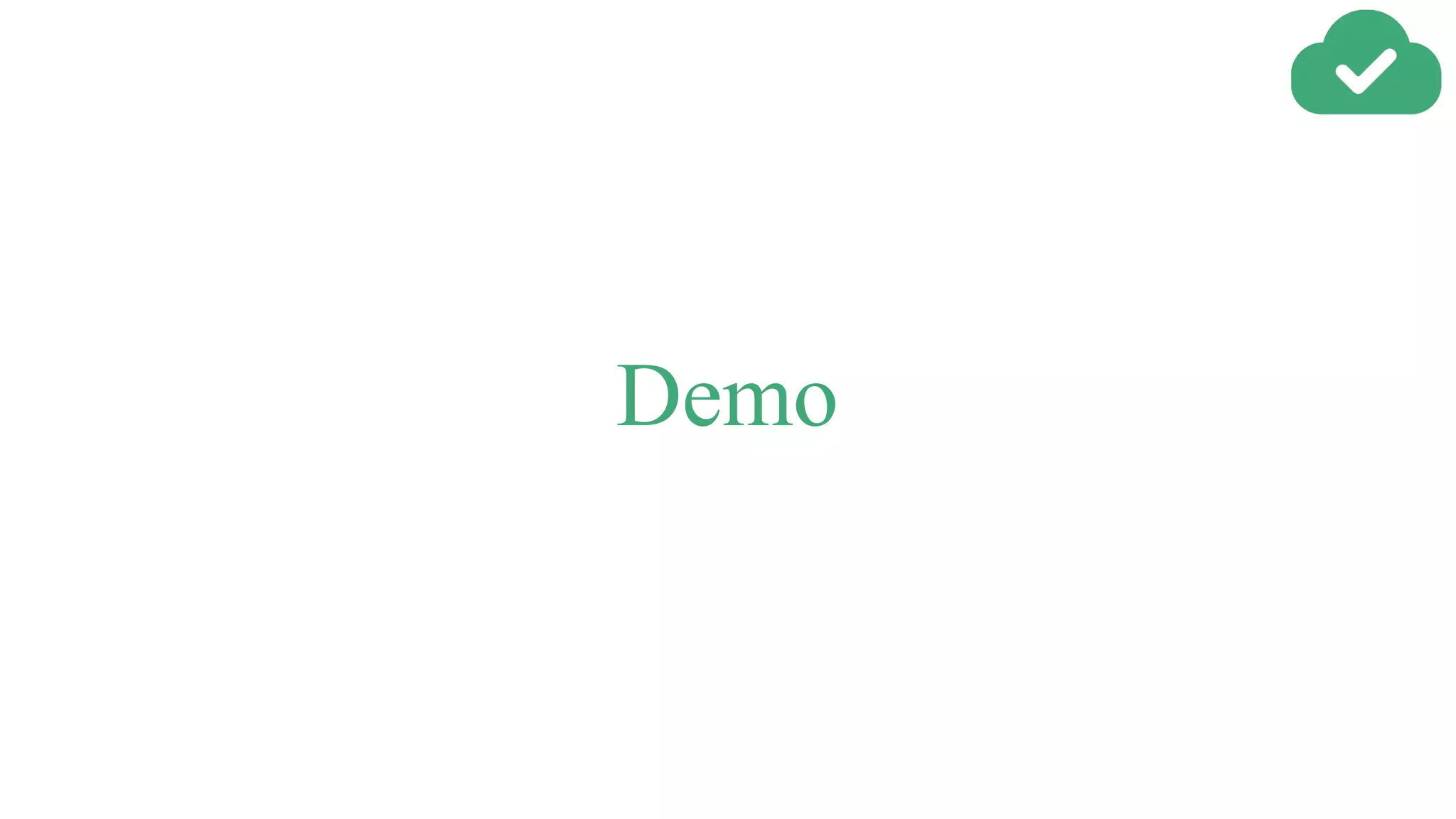 Demo
 