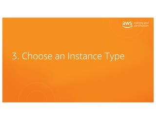 3. Choose an Instance Type
 