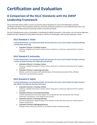 Awsp framework version_2.0 | PDF