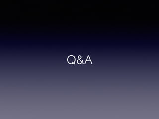 Q&A
 