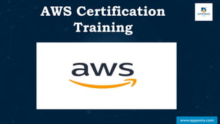 AWS Certification
Training
www.apponix.com
 
