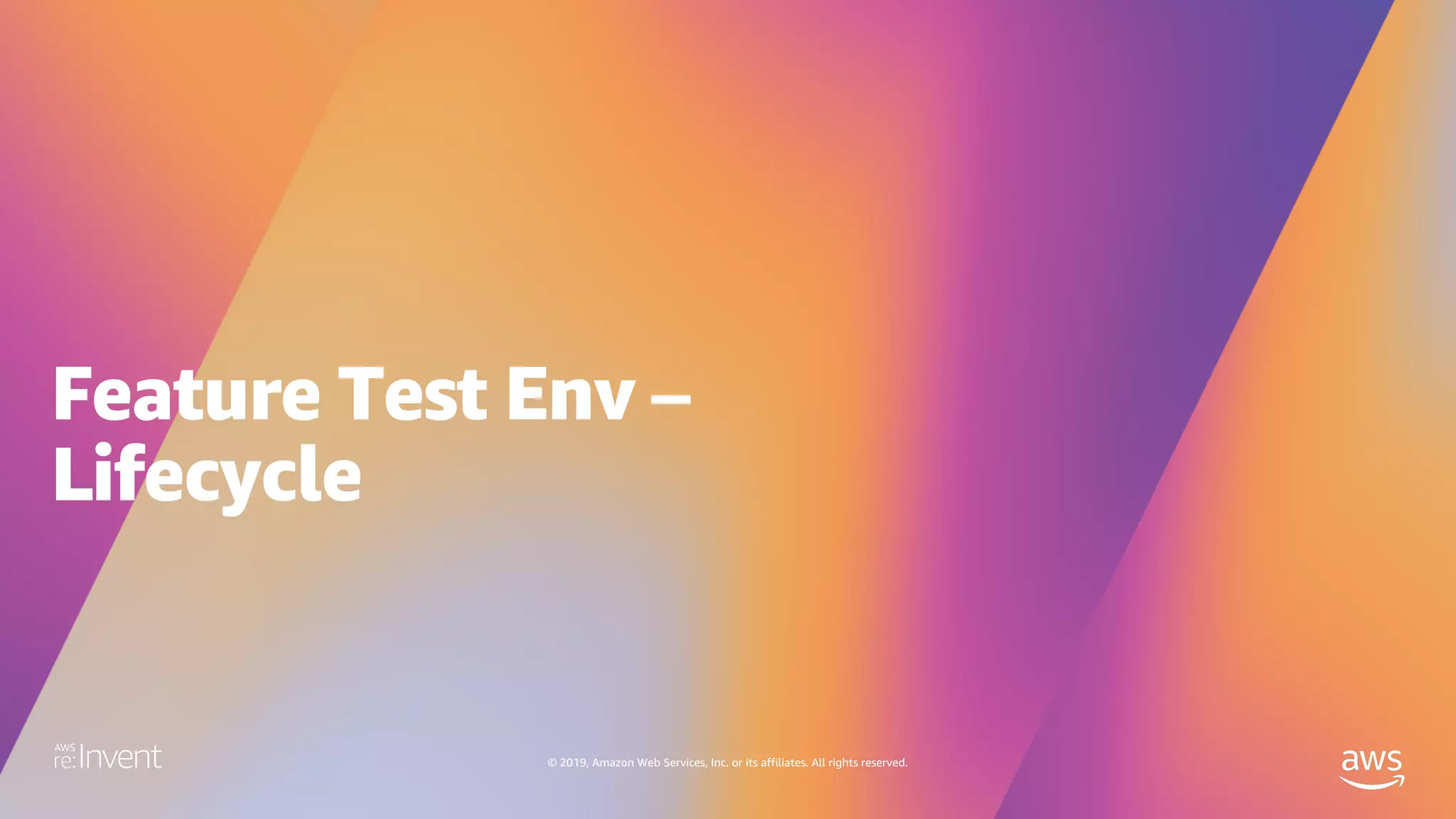 © 2019, Amazon Web Services, Inc. or its affiliates. All rights reserved.
 