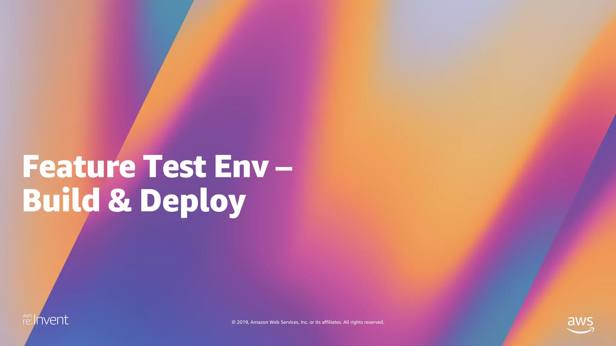 © 2019, Amazon Web Services, Inc. or its affiliates. All rights reserved.
 