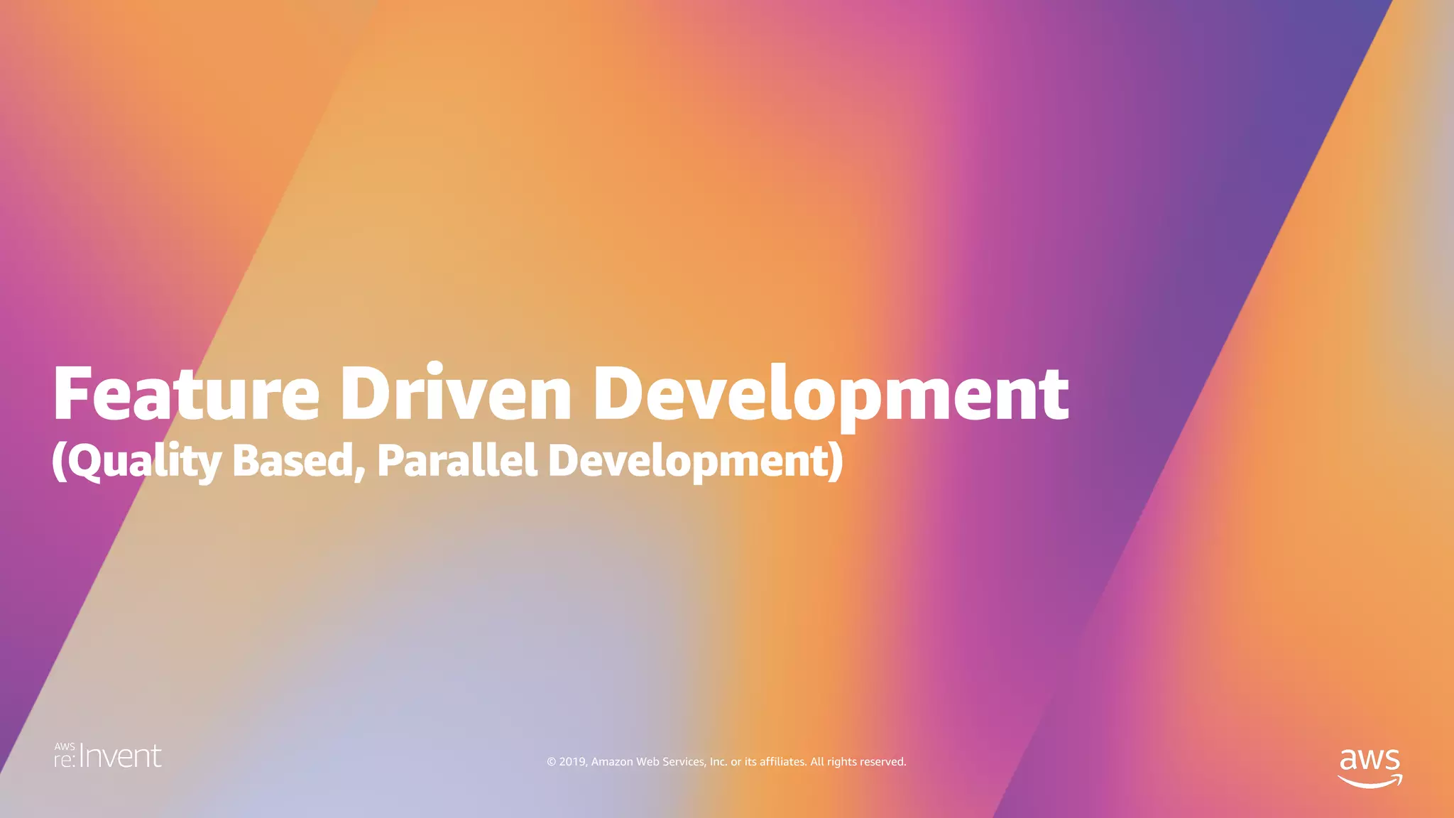 © 2019, Amazon Web Services, Inc. or its affiliates. All rights reserved.
 