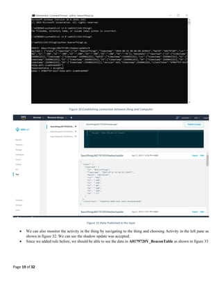 AWS IoT project | PDF