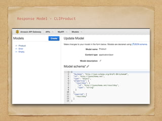 Response	Model	-	CLIProduct
 
