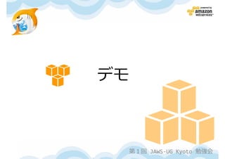 デモ



     第１回 JAWS-UG Kyoto 勉強会
 