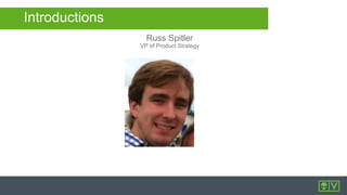 Introductions
Russ Spitler
VP of Product Strategy
 