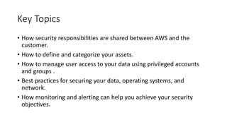 Aws security best practices | PPTX
