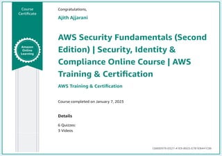 AWS Security Fundamentals (Second Edition).pdf