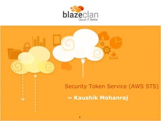 Security Token Service (AWS STS)
1
~ Kaushik Mohanraj
 