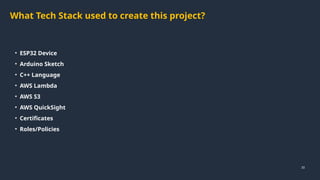 How to design AWS Serverless Architecture for IOT | PPT