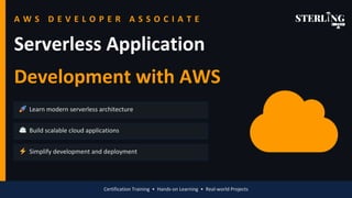 AWS Developer Associate: Serverless Application Development with AWS ...