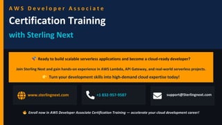 AWS Developer Associate: Serverless Application Development with AWS ...