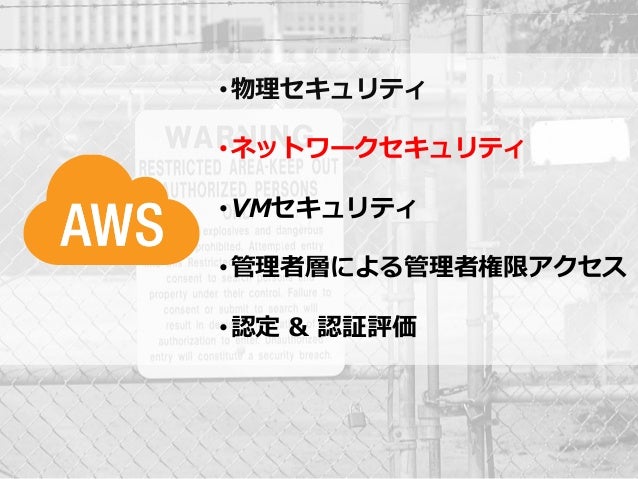 Awsの共有責任モデル Shared Responsibility Model