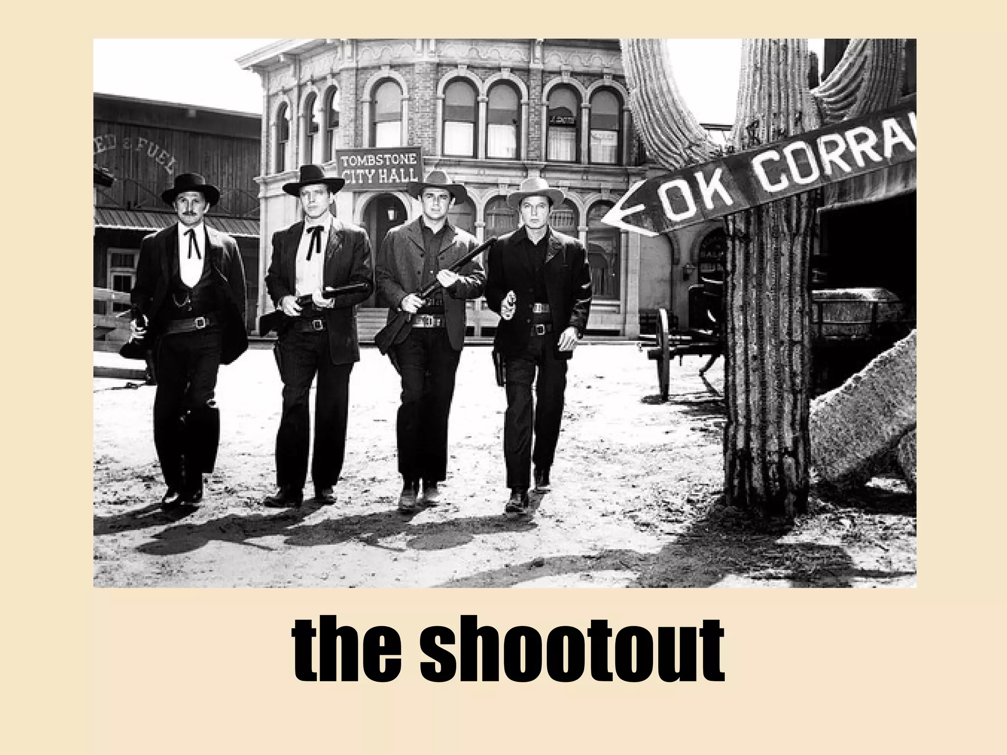 the shootout
 