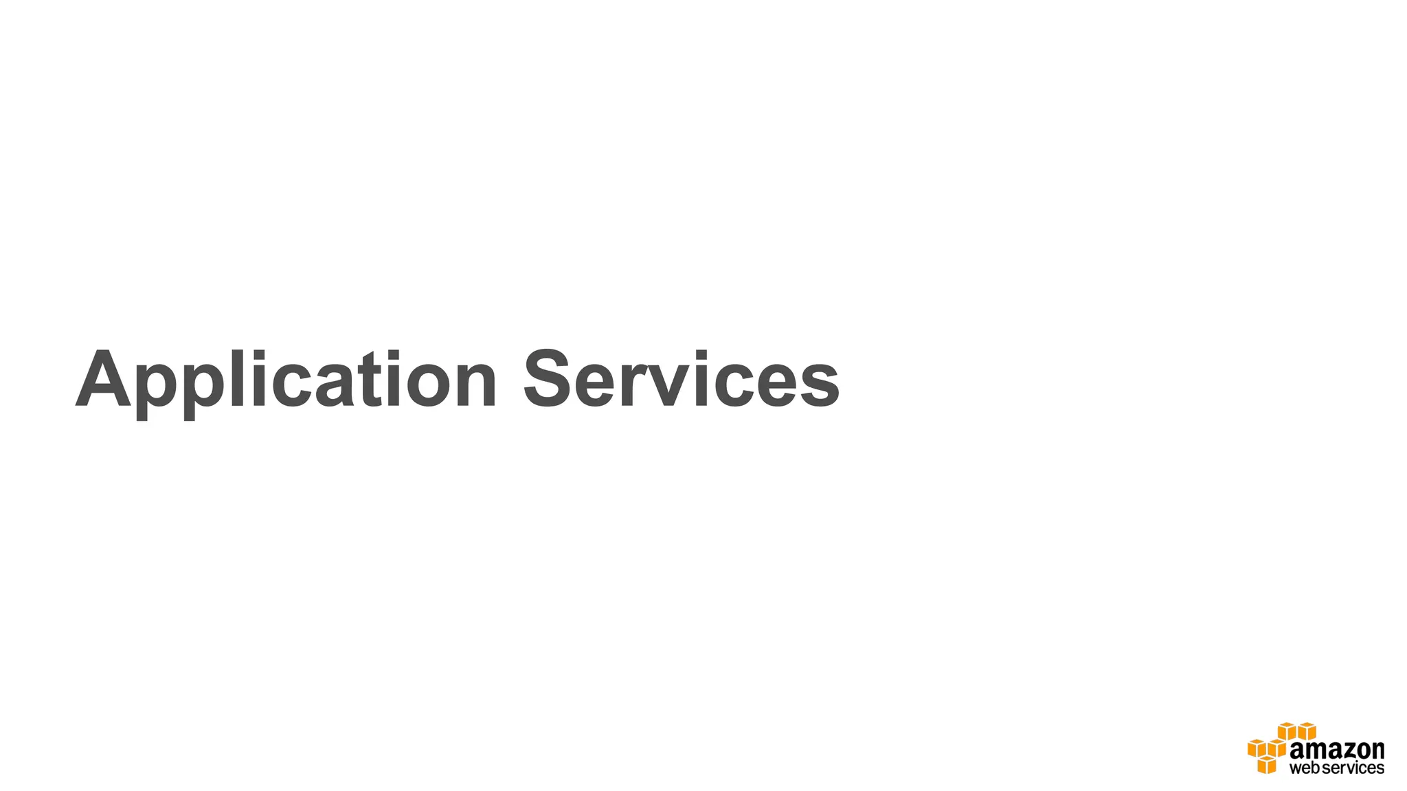 Application Services
 