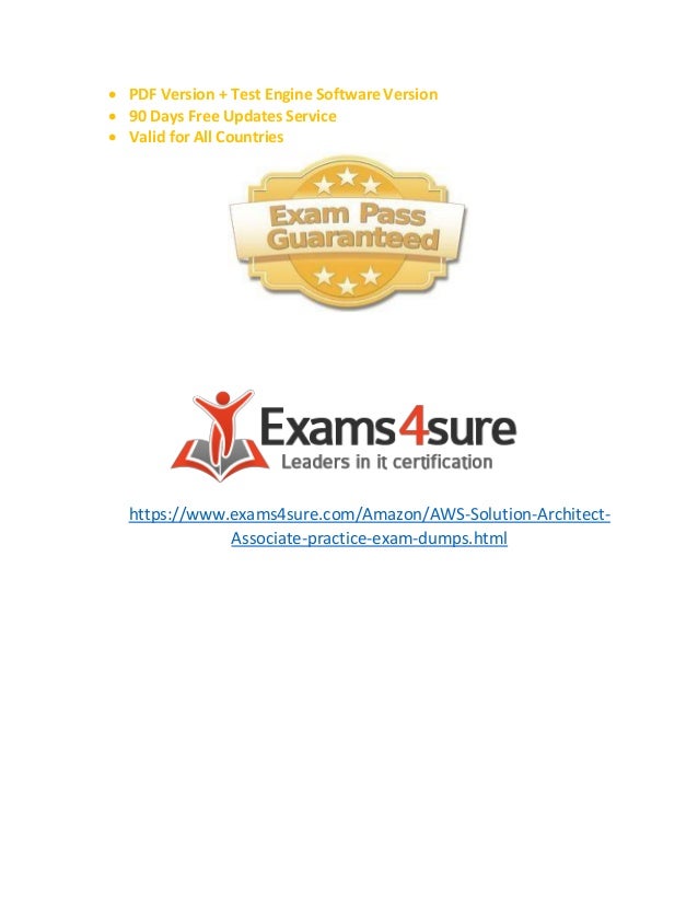 Exam AWS-Solutions-Associate Blueprint