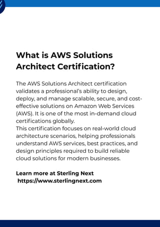 AWS Solutions Architect Certification Training Guide – Sterling Next.pdf