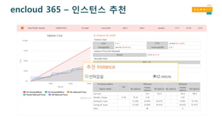 encloud 365 – 인스턴스 추천
 