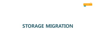 STORAGE MIGRATION
 