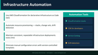 AWS SysOps Best Practices for Cloud Operations | PDF