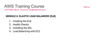 AWS course training with placement in Marathahalli, Bangalore | PPT