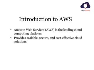 Amazon Web Services | PPTX