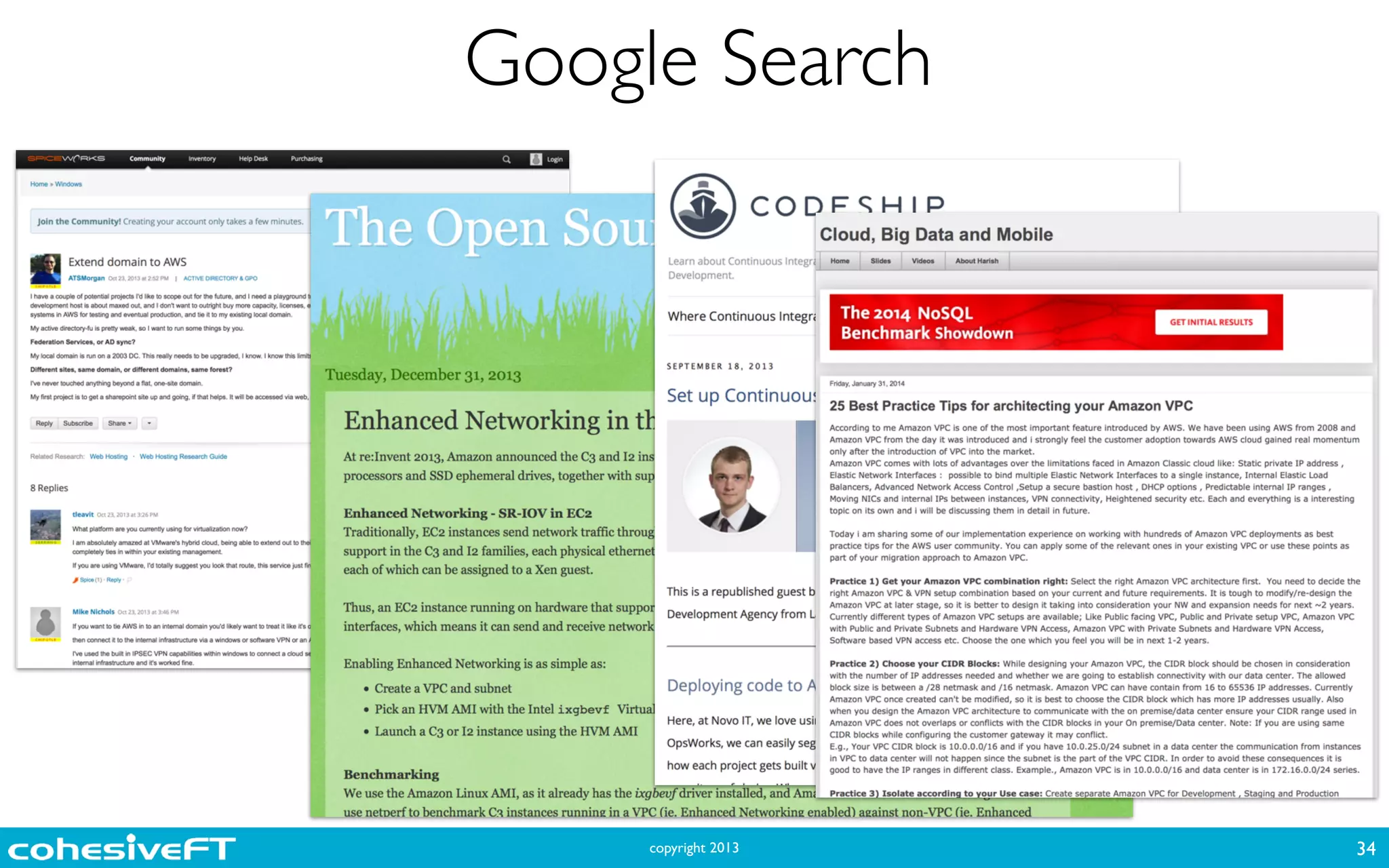 copyright 2013
Google Search
34
 