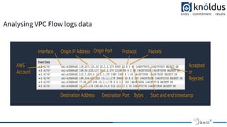 Analysing VPC Flow logs data
 
