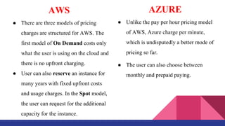 Aws vs Azure | PPTX