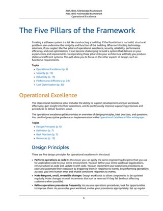 AWS Well-Architected Framework | PDF