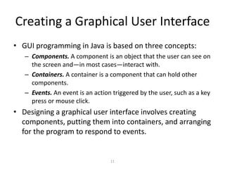 AWT controls, Listeners | PPT