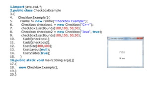 abstract windowing toolkit graphical user interface | PPTX